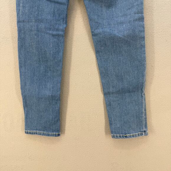 7 for All Mankind Jeans Girls 14 Light Blue Josefina Skinny Boyfriend Preppy - Picture 6 of 15